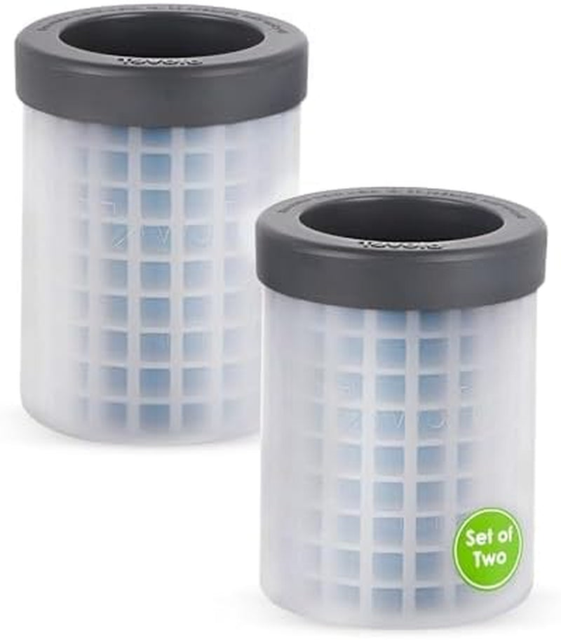 Mini Ice Cylinder- Squeeze & Release- Set of 2, 1000422, Gray