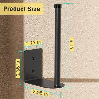 2 Pack Hat Racks for Baseball Caps, Stainless Steel Hat Organizer for Baseball Cap, Hat Holder Storage Organizer, Hat Hanger Strong Adhesive/Wall Drilled for Door, Bedroom, Closet(Black 6 In)