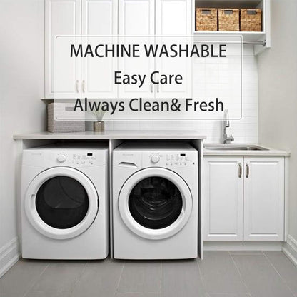 Mattress Topper Queen, Extra Thick Mattress Pad Cover, Plush Pillow Top, Deep Elastic Pocket, Black