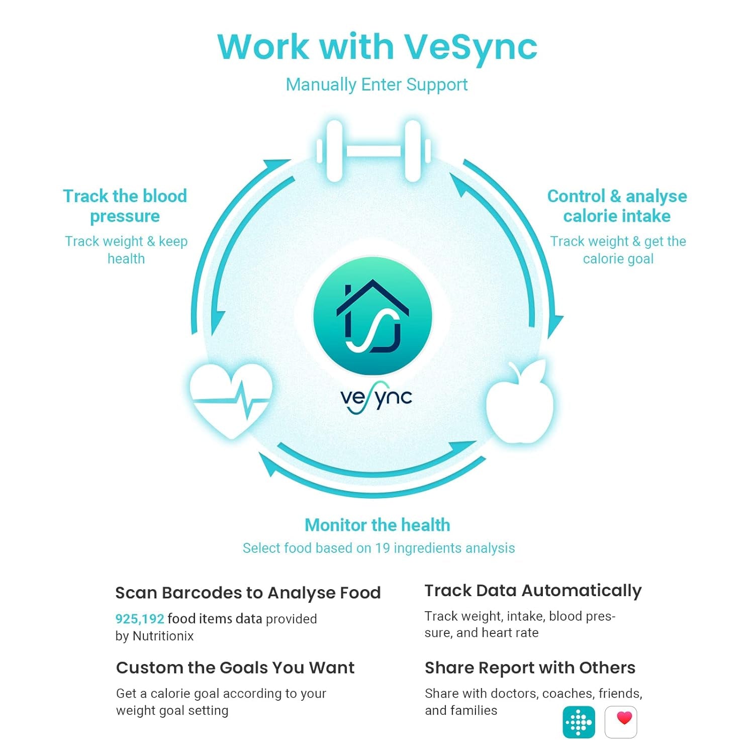 Bathroom Scale for Body Weight, Highly Accurate Digital Electronic Weighing Machine for People, LCD Display, Large Size, 6Mm Tempered Glass for Safe Home Use, Batteries Included, 400 Lbs