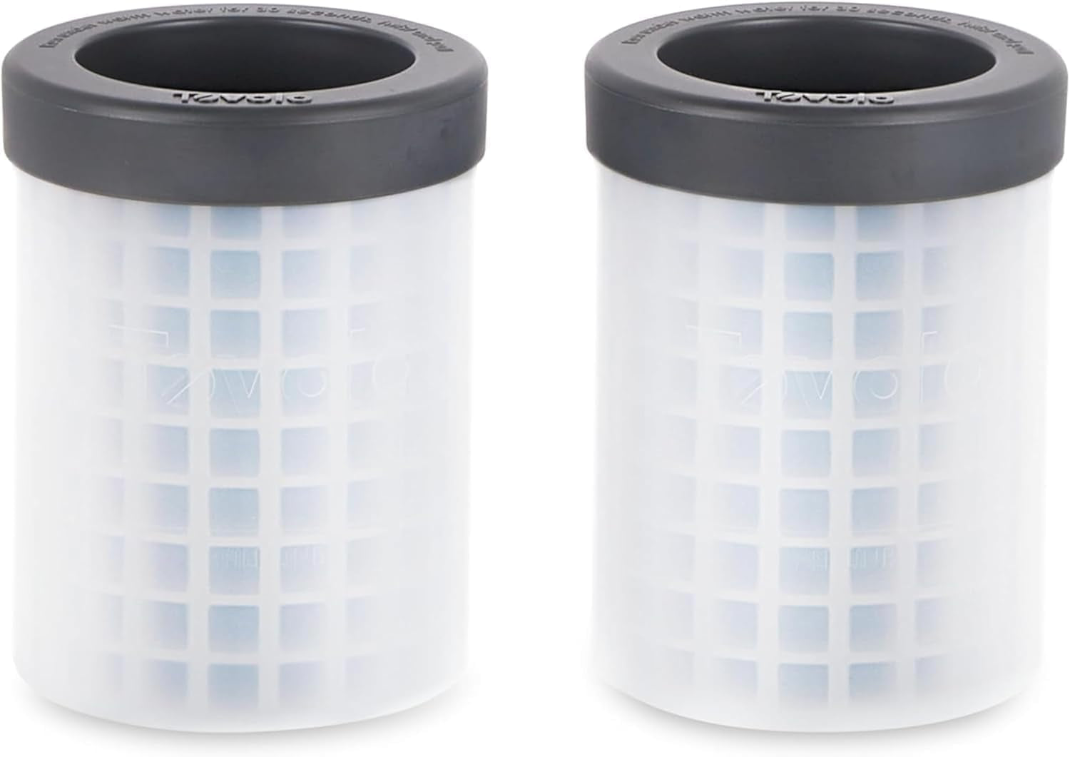Mini Ice Cylinder- Squeeze & Release- Set of 2, 1000422, Gray